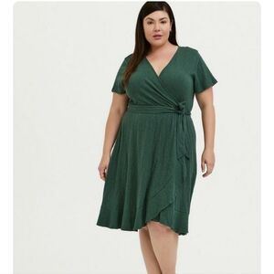 Torrid Jersey Wrap Dress